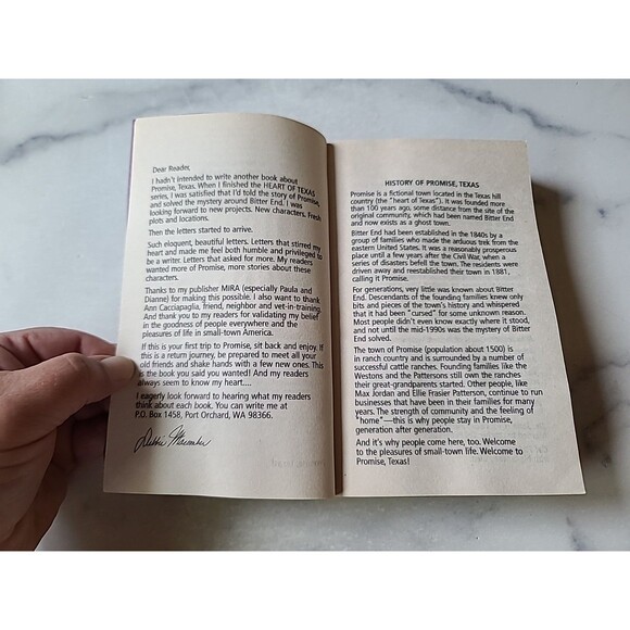 Promise Texas By Debbie Macomber Paperback - Picture 5 of 10